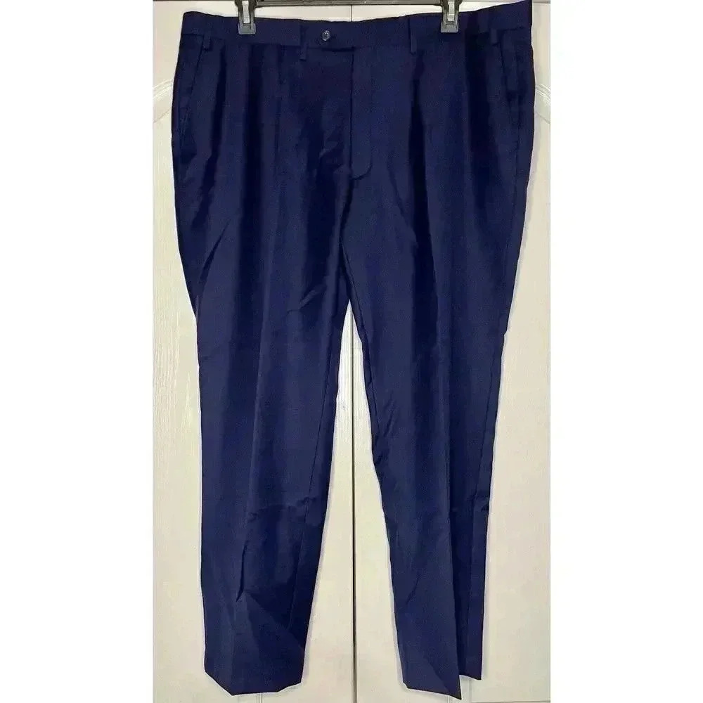 Lauren Ralph Lauren Men's Classic-Fit Ultra Flex Stretch Flat Front Suit Pants